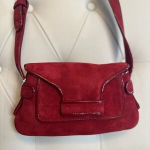 Van Eli Red crossbody/shoulder Bag NWOT